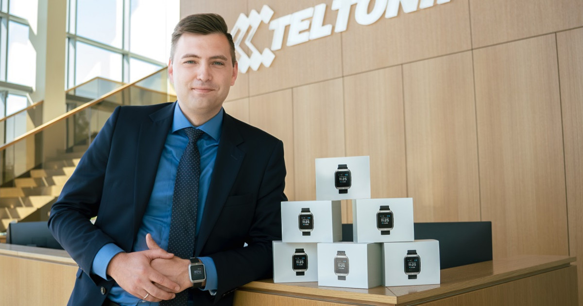 Teltonika launches the production of a medical wristband to help